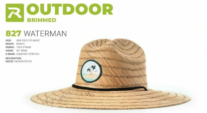 custom lifeguard hat