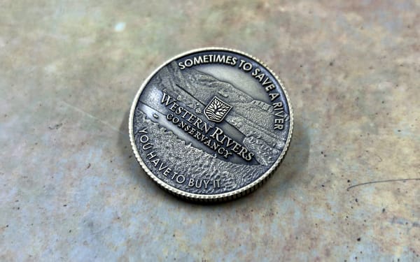 western rivers custom 3d coin