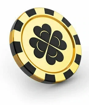 gold custom poker chip coin