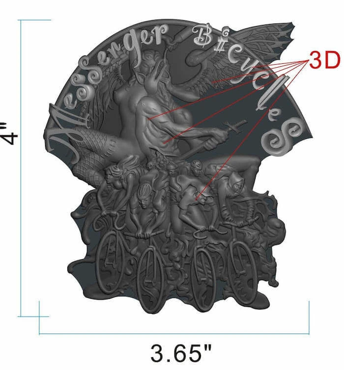 historic carving of greek gods