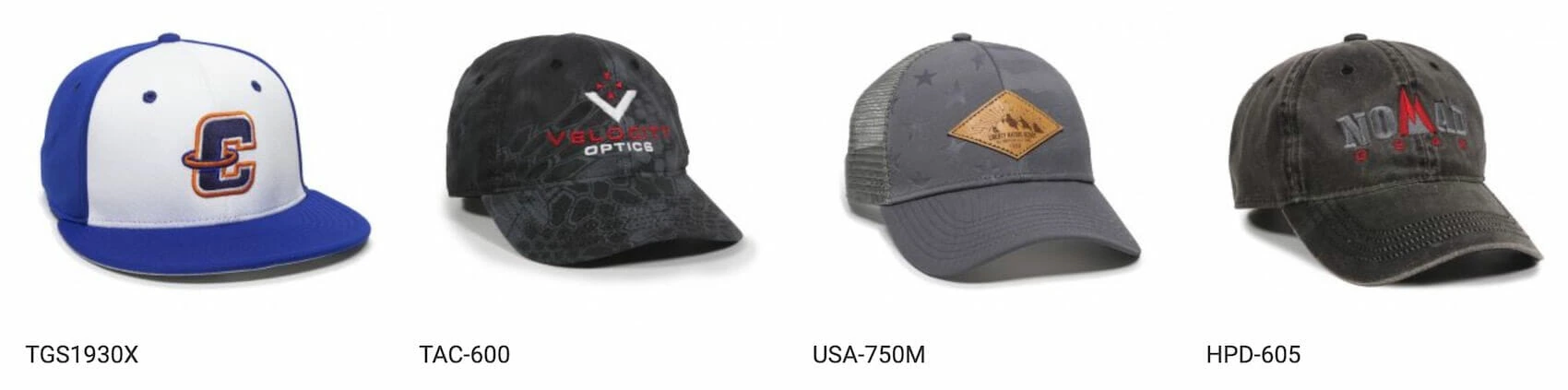 custom caps by outdoor cap