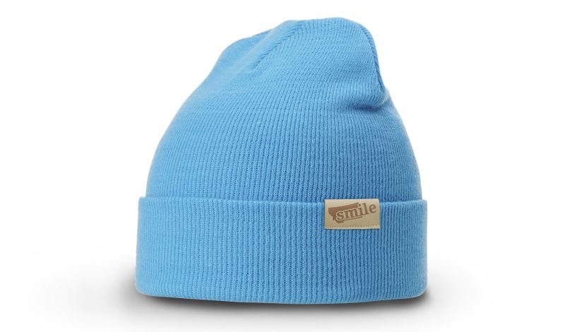 Solid Beanie w/ Cuff logo