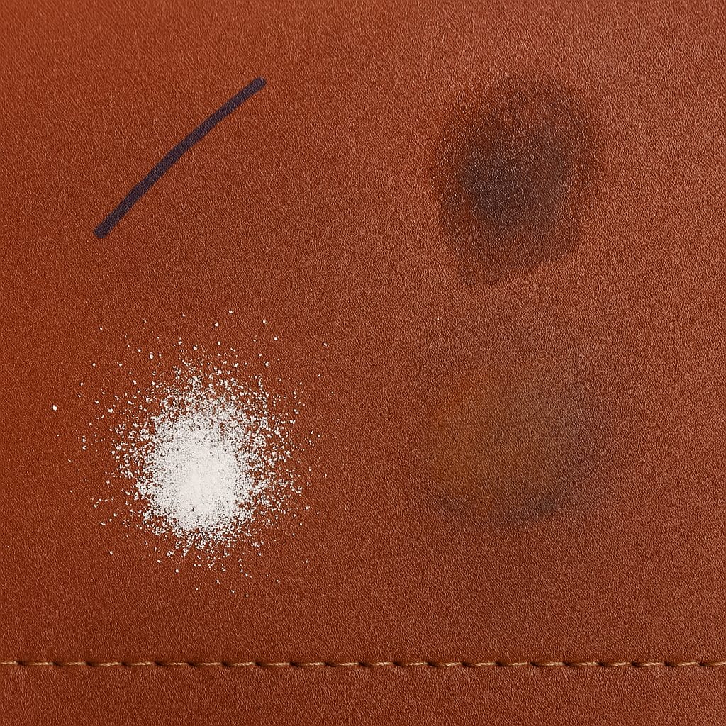 leather patch stains